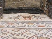 רצפת הפסיפס שהפכה לסמל האתר